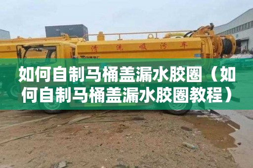 如何自制马桶盖漏水胶圈（如何自制马桶盖漏水胶圈教程）