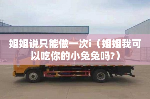 姐姐说只能做一次i（姐姐我可以吃你的小兔兔吗?）