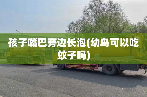 孩子嘴巴旁边长泡(幼鸟可以吃蚊子吗)
