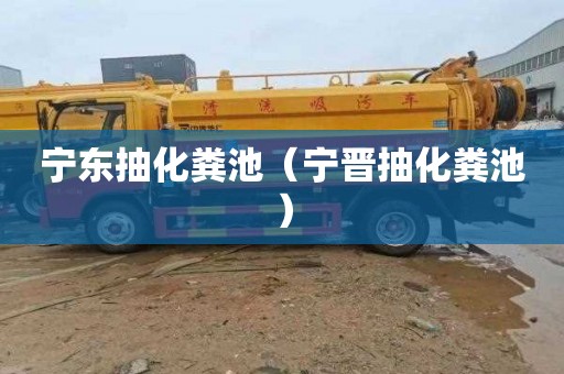 宁东抽化粪池（宁晋抽化粪池）