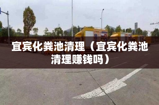 宜宾化粪池清理（宜宾化粪池清理赚钱吗）