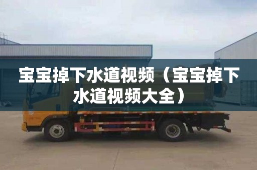 宝宝掉下水道视频（宝宝掉下水道视频大全）