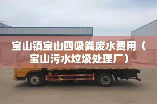 宝山镇宝山四吸粪废水费用（宝山污水垃圾处理厂）