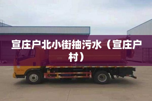 宣庄户北小街抽污水（宣庄户村）