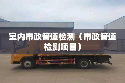 室内市政管道检测（市政管道检测项目）