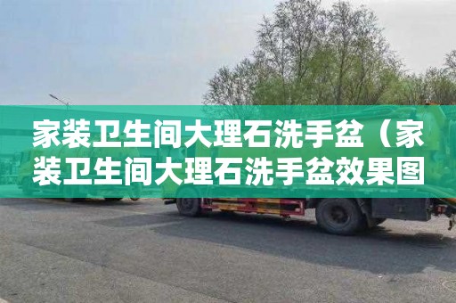 家装卫生间大理石洗手盆（家装卫生间大理石洗手盆效果图）