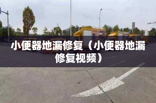 小便器地漏修复（小便器地漏修复视频）