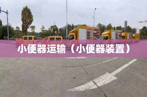 小便器运输（小便器装置）