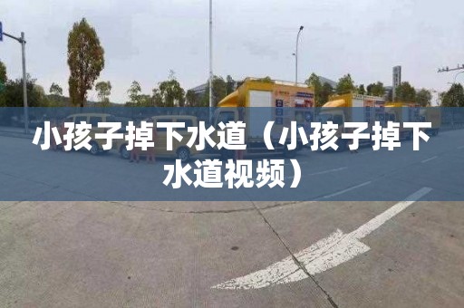 小孩子掉下水道（小孩子掉下水道视频）