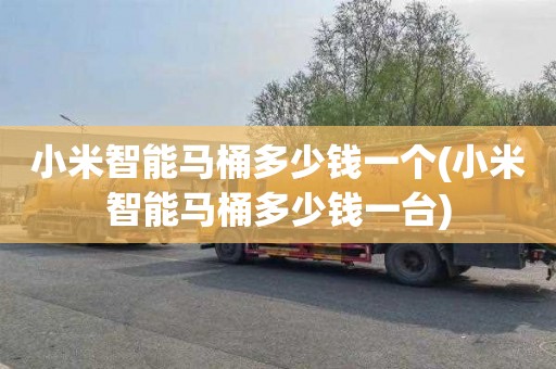 小米智能马桶多少钱一个(小米智能马桶多少钱一台)