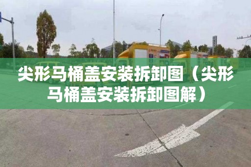 尖形马桶盖安装拆卸图（尖形马桶盖安装拆卸图解）
