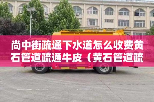 尚中街疏通下水道怎么收费黄石管道疏通牛皮（黄石管道疏通电话多少）