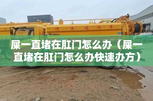 屎一直堵在肛门怎么办（屎一直堵在肛门怎么办快速办方）