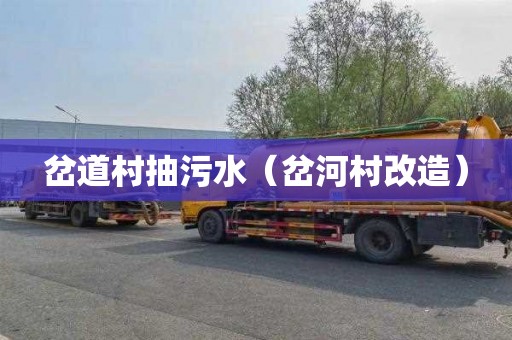 岔道村抽污水（岔河村改造）