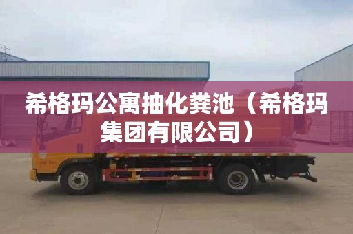 希格玛公寓抽化粪池（希格玛集团有限公司）