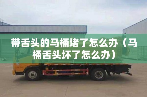 带舌头的马桶堵了怎么办（马桶舌头坏了怎么办）