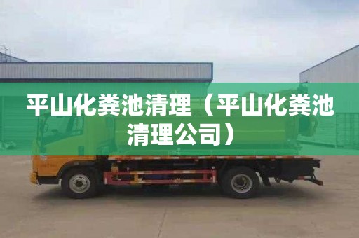 平山化粪池清理（平山化粪池清理公司）