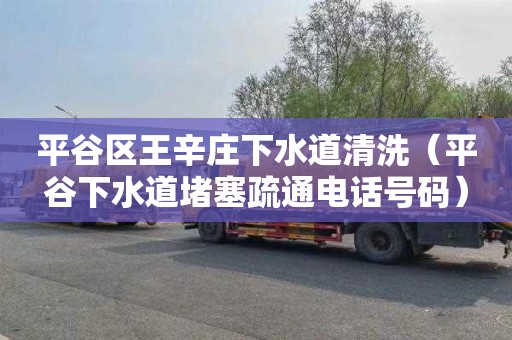 平谷区王辛庄下水道清洗（平谷下水道堵塞疏通电话号码）