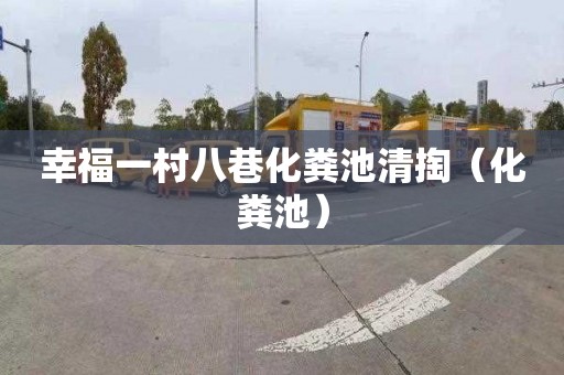 幸福一村八巷化粪池清掏（化粪池）