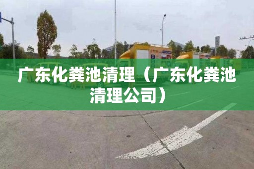 广东化粪池清理（广东化粪池清理公司）