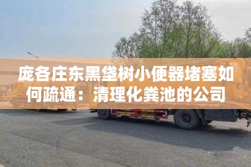 庞各庄东黑垡树小便器堵塞如何疏通：清理化粪池的公司