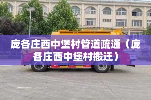 庞各庄西中堡村管道疏通（庞各庄西中堡村搬迁）