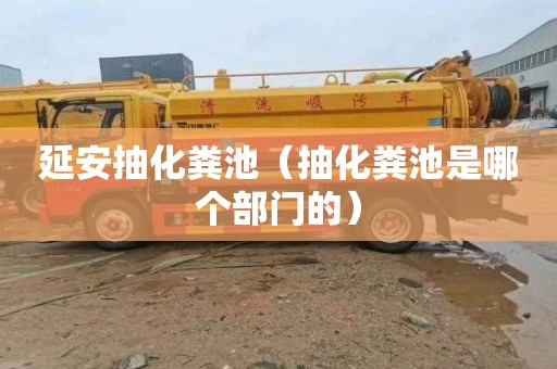 延安抽化粪池（抽化粪池是哪个部门的）