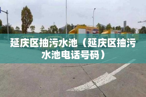 延庆区抽污水池（延庆区抽污水池电话号码）