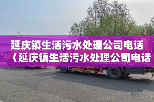 延庆镇生活污水处理公司电话（延庆镇生活污水处理公司电话号码）