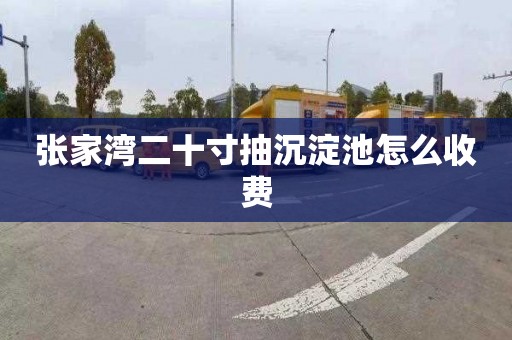 张家湾二十寸抽沉淀池怎么收费