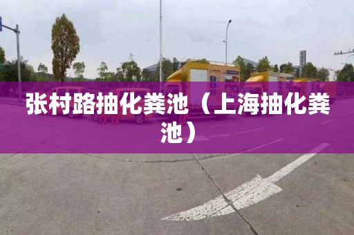 张村路抽化粪池（上海抽化粪池）