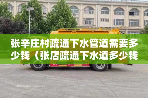 张辛庄村疏通下水管道需要多少钱（张店疏通下水道多少钱）