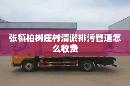张镇柏树庄村清淤排污管道怎么收费