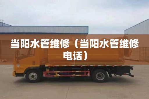 当阳水管维修（当阳水管维修电话）