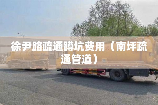 徐尹路疏通蹲坑费用（南坪疏通管道）