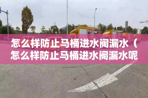 怎么样防止马桶进水阀漏水（怎么样防止马桶进水阀漏水呢）