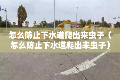 怎么防止下水道爬出来虫子（怎么防止下水道爬出来虫子）