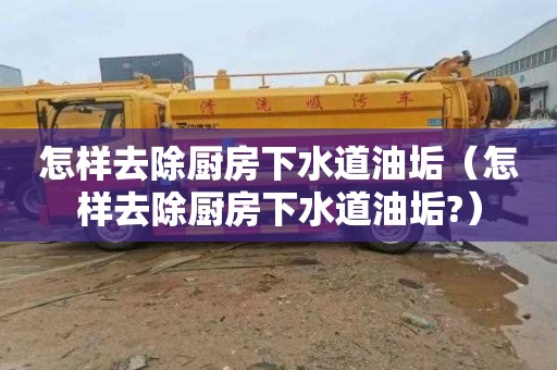 怎样去除厨房下水道油垢（怎样去除厨房下水道油垢?）