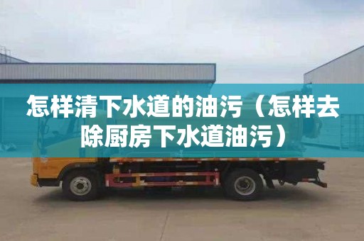 怎样清下水道的油污（怎样去除厨房下水道油污）