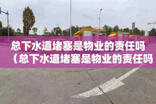 总下水道堵塞是物业的责任吗（总下水道堵塞是物业的责任吗怎么赔偿）