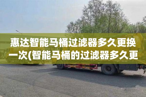 惠达智能马桶过滤器多久更换一次(智能马桶的过滤器多久更换一次)
