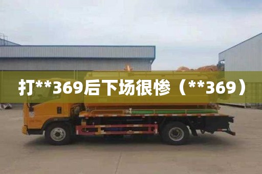 打**369后下场很惨（**369）