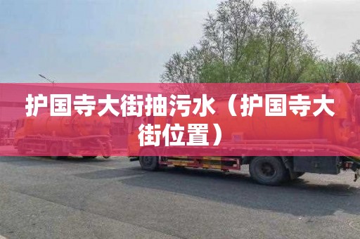 护国寺大街抽污水（护国寺大街位置）