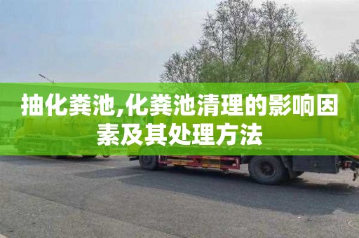 抽化粪池,化粪池清理的影响因素及其处理方法