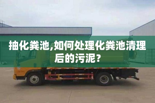 抽化粪池,如何处理化粪池清理后的污泥？