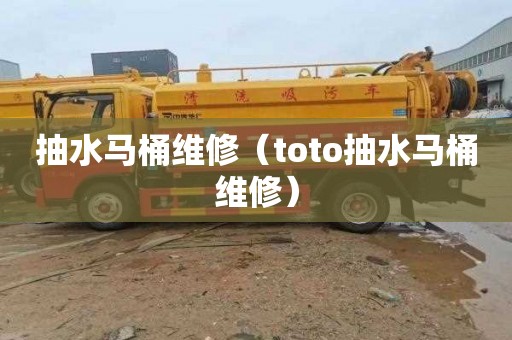 抽水马桶维修（toto抽水马桶维修）