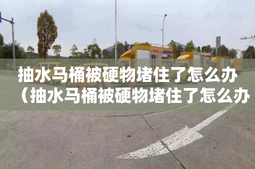 抽水马桶被硬物堵住了怎么办（抽水马桶被硬物堵住了怎么办图片）