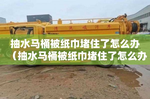 抽水马桶被纸巾堵住了怎么办（抽水马桶被纸巾堵住了怎么办啊）