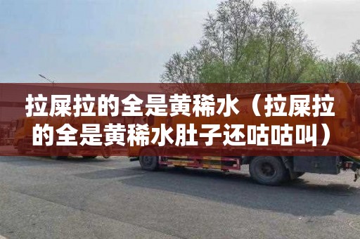 拉屎拉的全是黄稀水（拉屎拉的全是黄稀水肚子还咕咕叫）