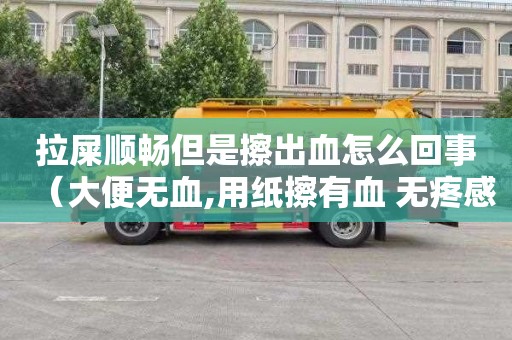 拉屎顺畅但是擦出血怎么回事（大便无血,用纸擦有血 无疼感）